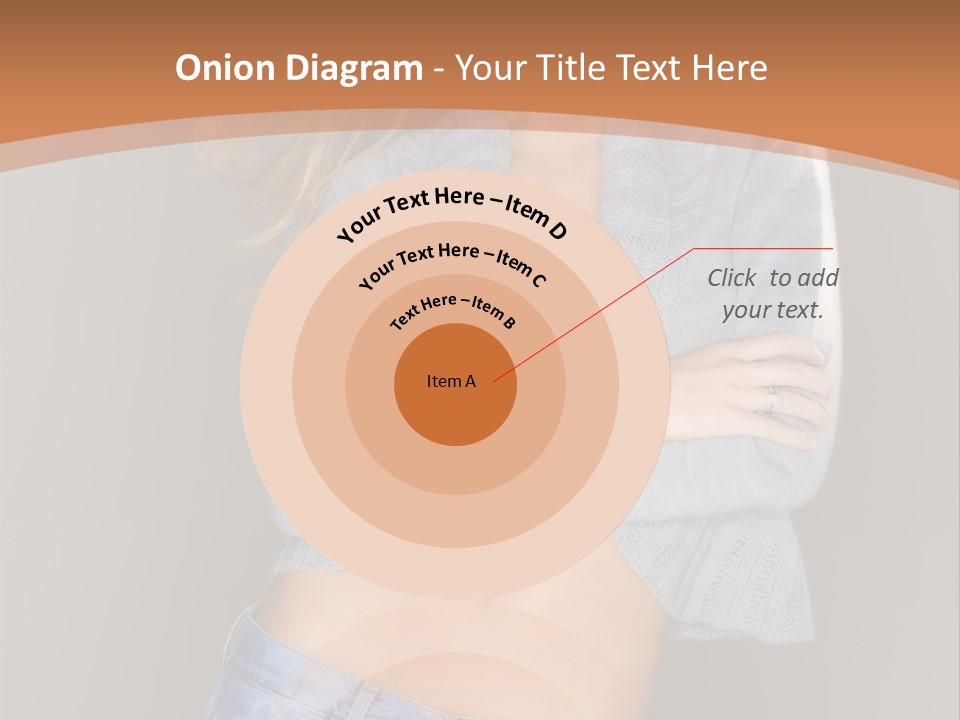 Sexy Smiling Pretty PowerPoint Template