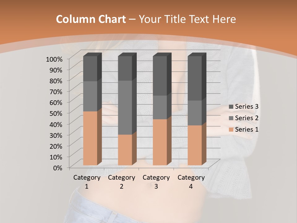 Sexy Smiling Pretty PowerPoint Template