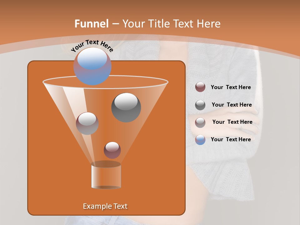 Sexy Smiling Pretty PowerPoint Template