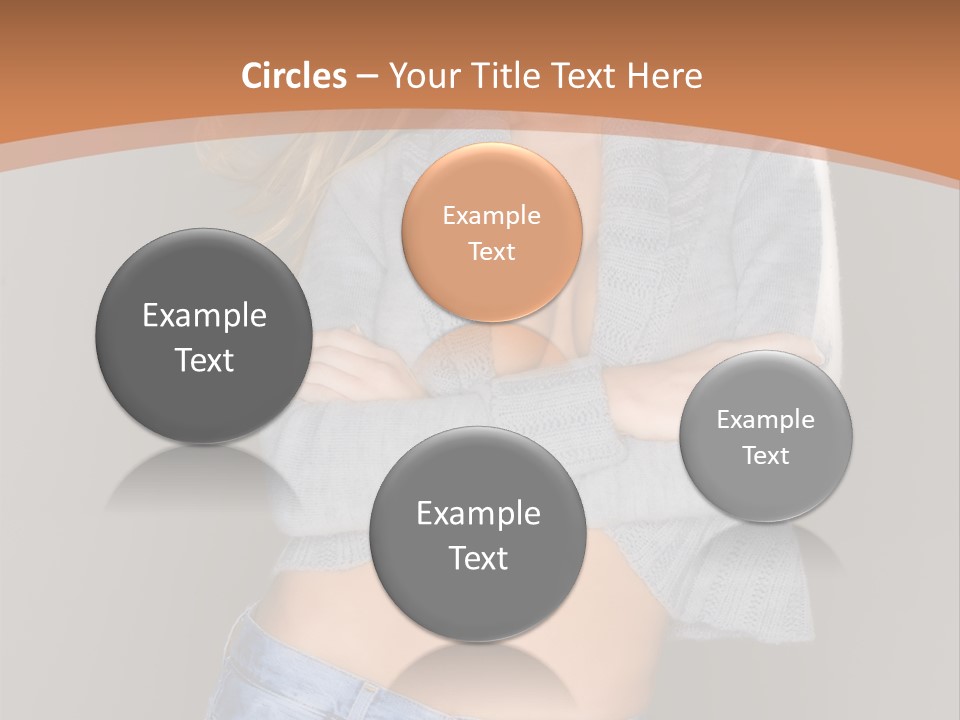 Sexy Smiling Pretty PowerPoint Template