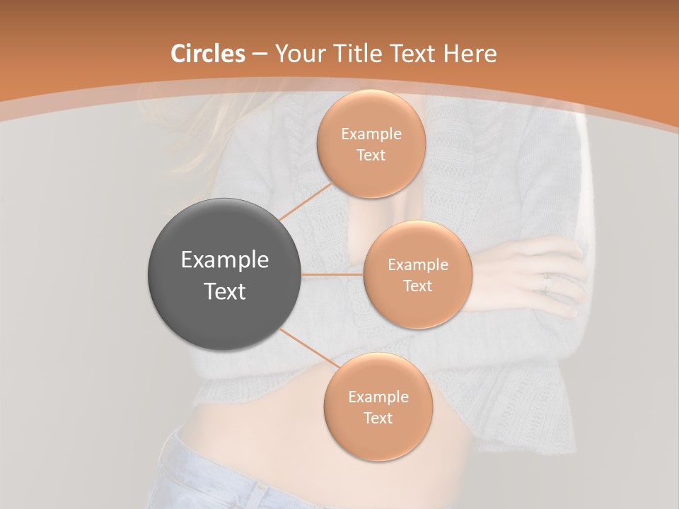 Sexy Smiling Pretty PowerPoint Template