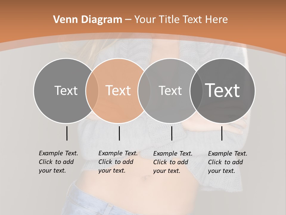 Sexy Smiling Pretty PowerPoint Template