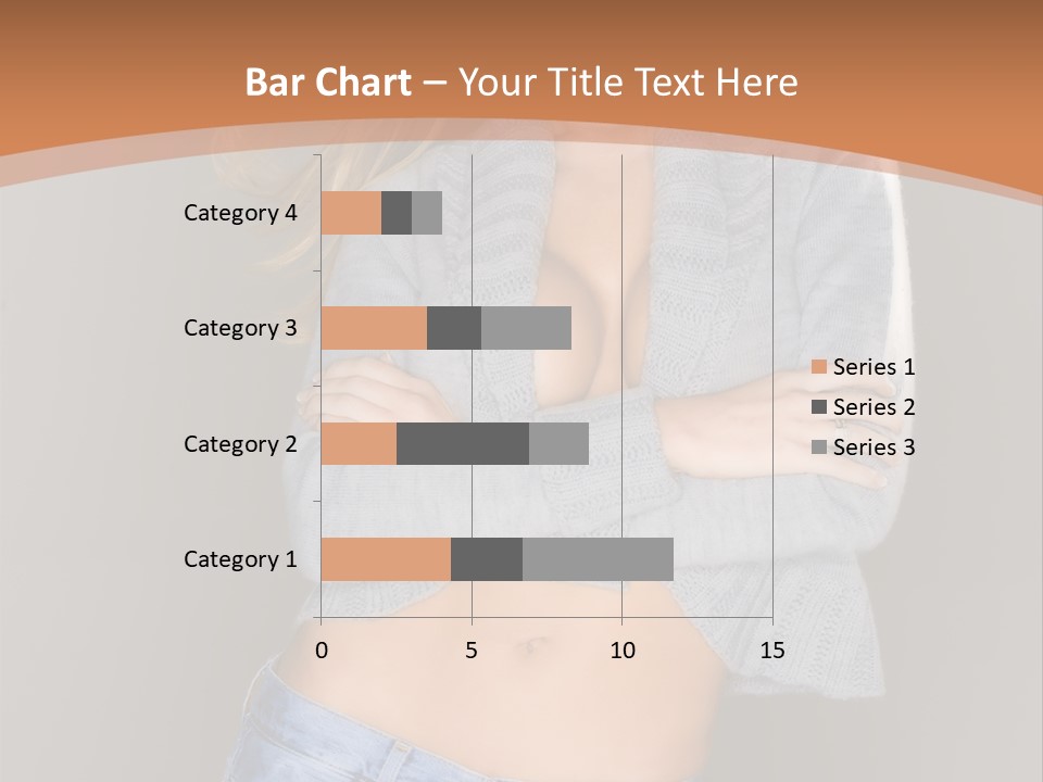 Sexy Smiling Pretty PowerPoint Template