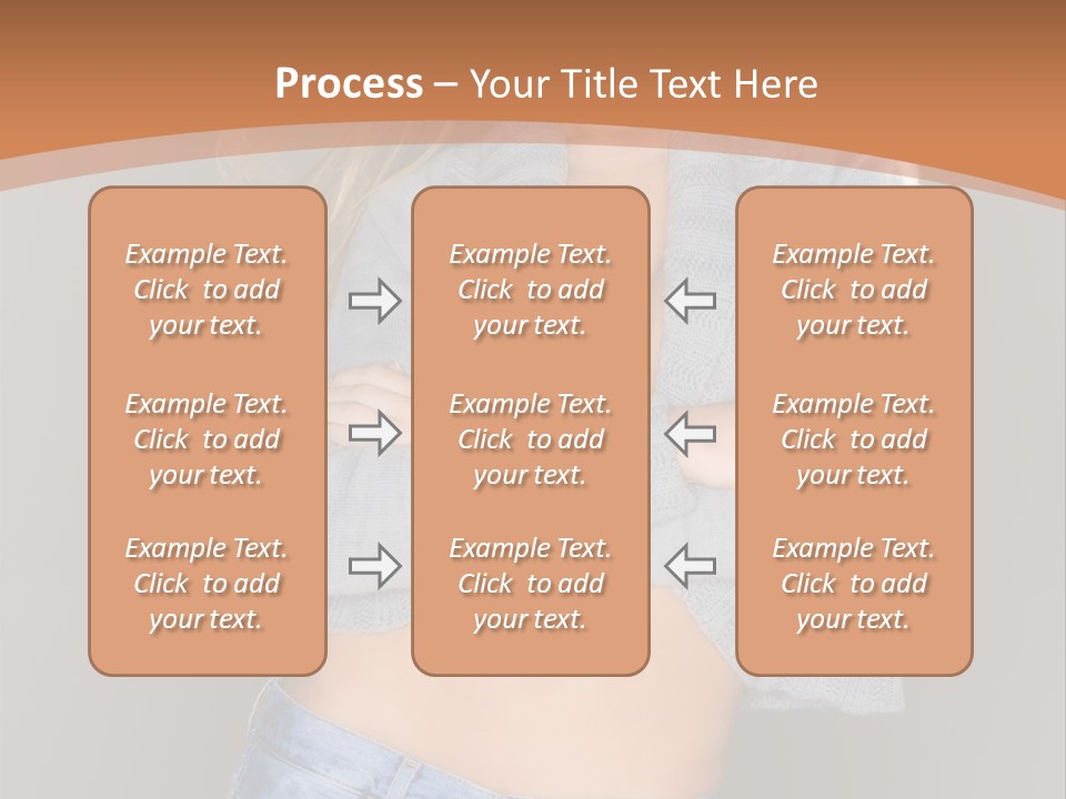 Sexy Smiling Pretty PowerPoint Template