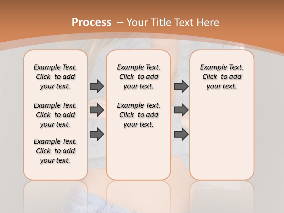 Sexy Smiling Pretty PowerPoint Template