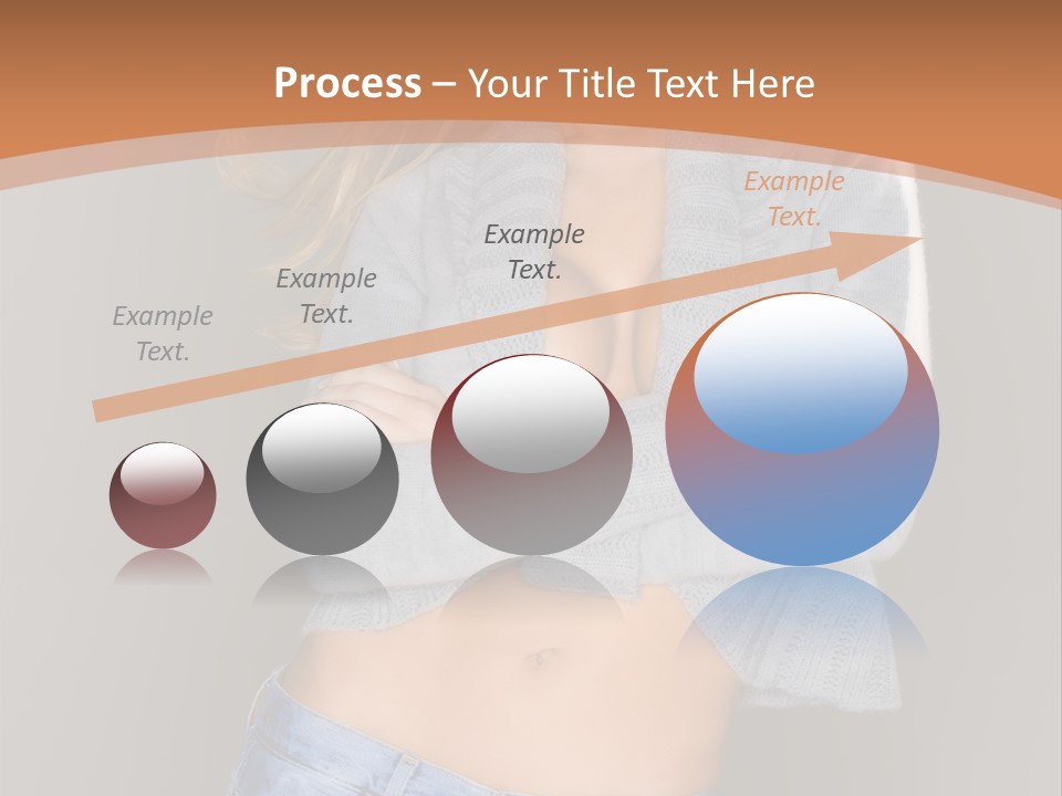 Sexy Smiling Pretty PowerPoint Template