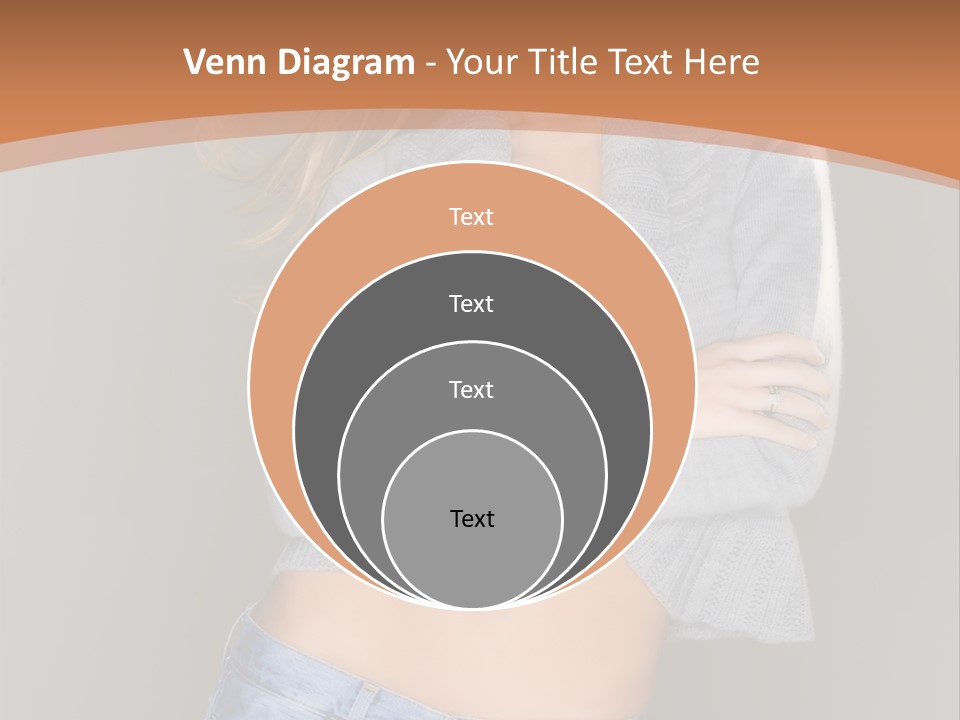 Sexy Smiling Pretty PowerPoint Template