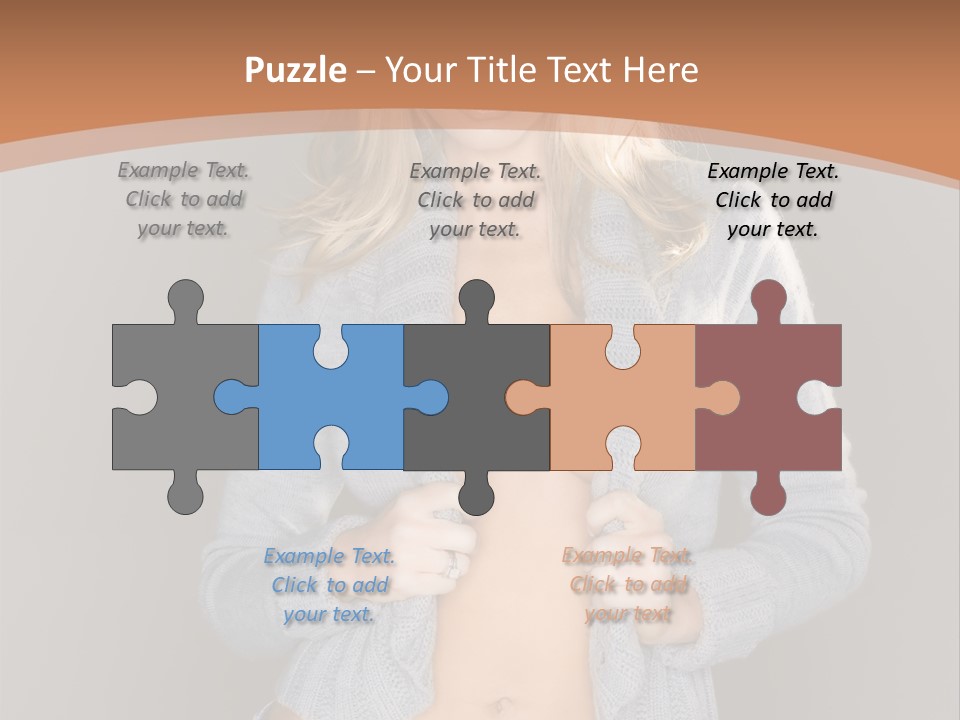 Pretty Sensuality Attractive PowerPoint Template