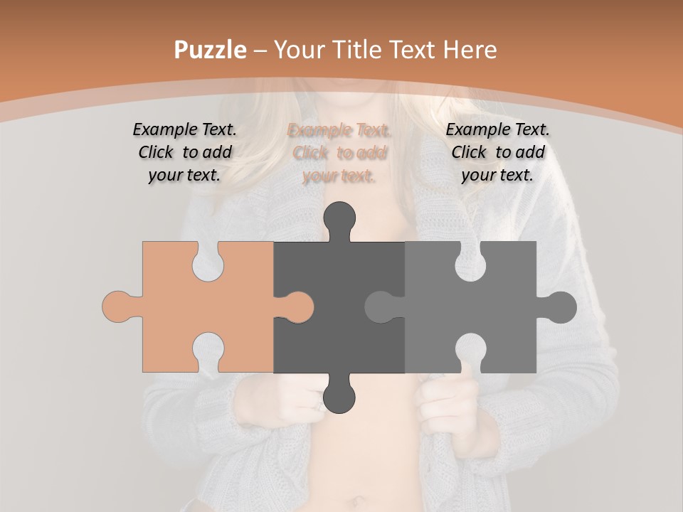 Pretty Sensuality Attractive PowerPoint Template