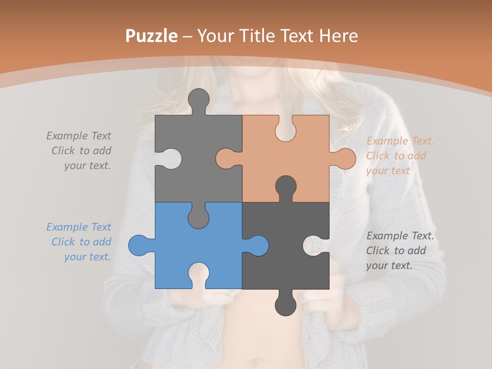 Pretty Sensuality Attractive PowerPoint Template