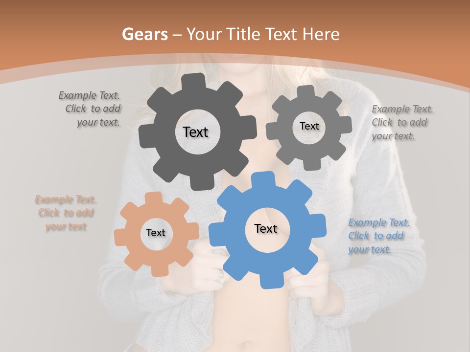 Pretty Sensuality Attractive PowerPoint Template