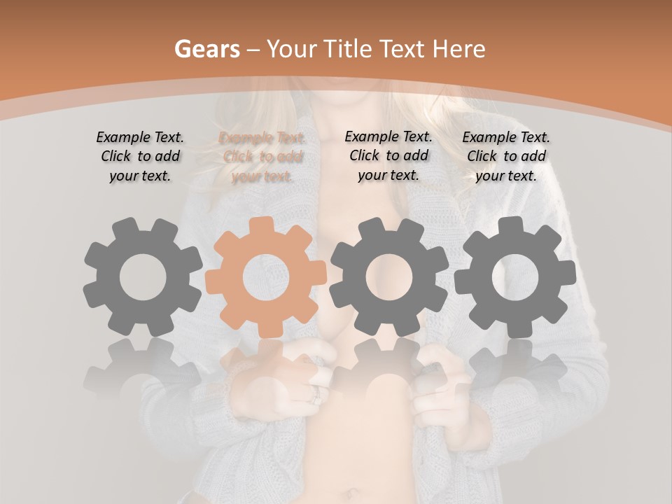 Pretty Sensuality Attractive PowerPoint Template