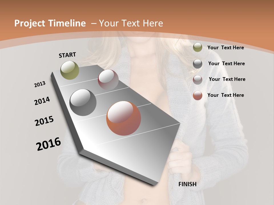 Pretty Sensuality Attractive PowerPoint Template