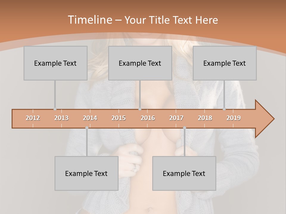 Pretty Sensuality Attractive PowerPoint Template