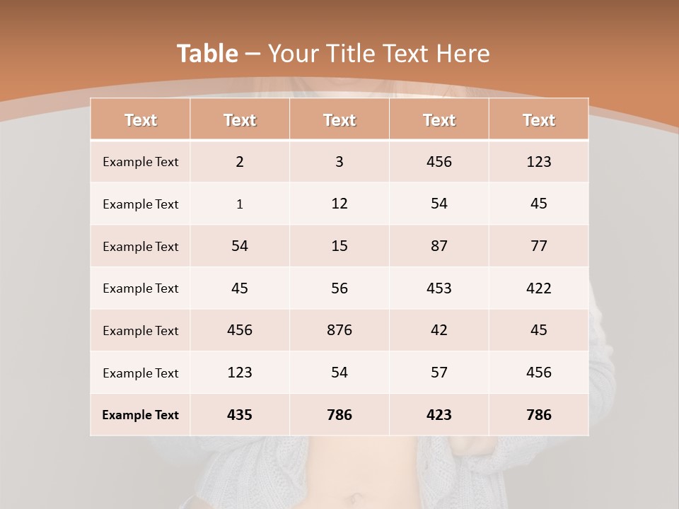 Pretty Sensuality Attractive PowerPoint Template