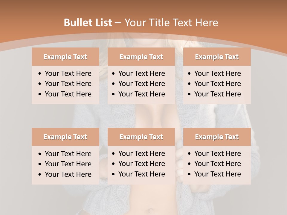 Pretty Sensuality Attractive PowerPoint Template