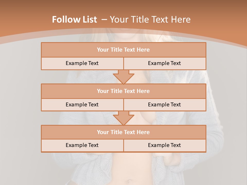 Pretty Sensuality Attractive PowerPoint Template