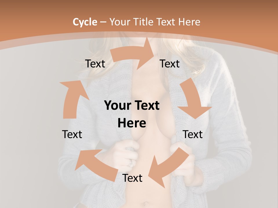 Pretty Sensuality Attractive PowerPoint Template