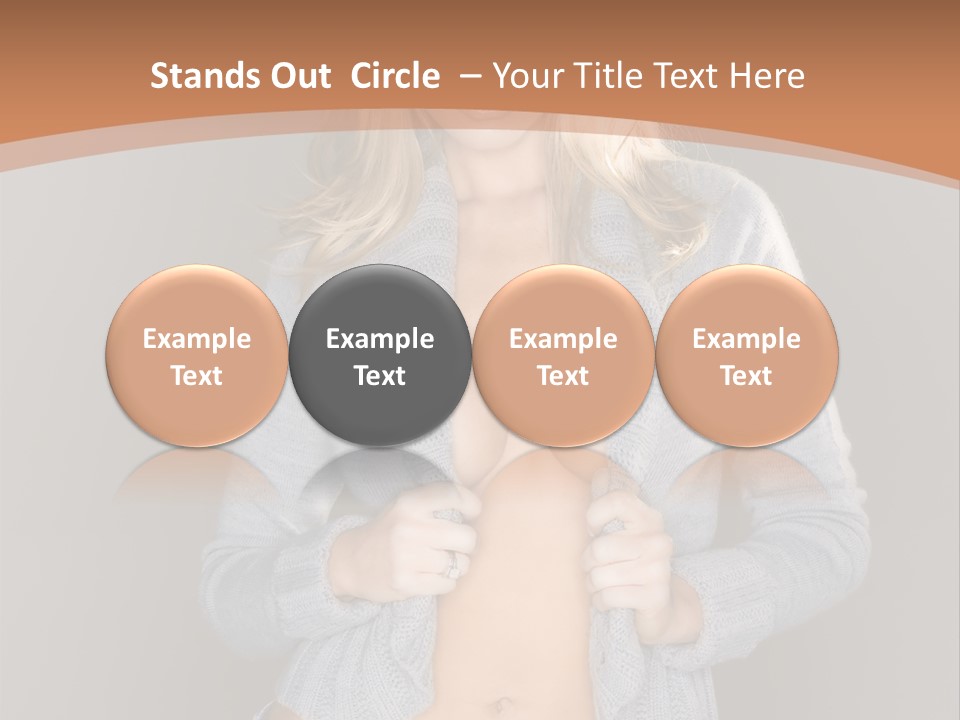Pretty Sensuality Attractive PowerPoint Template