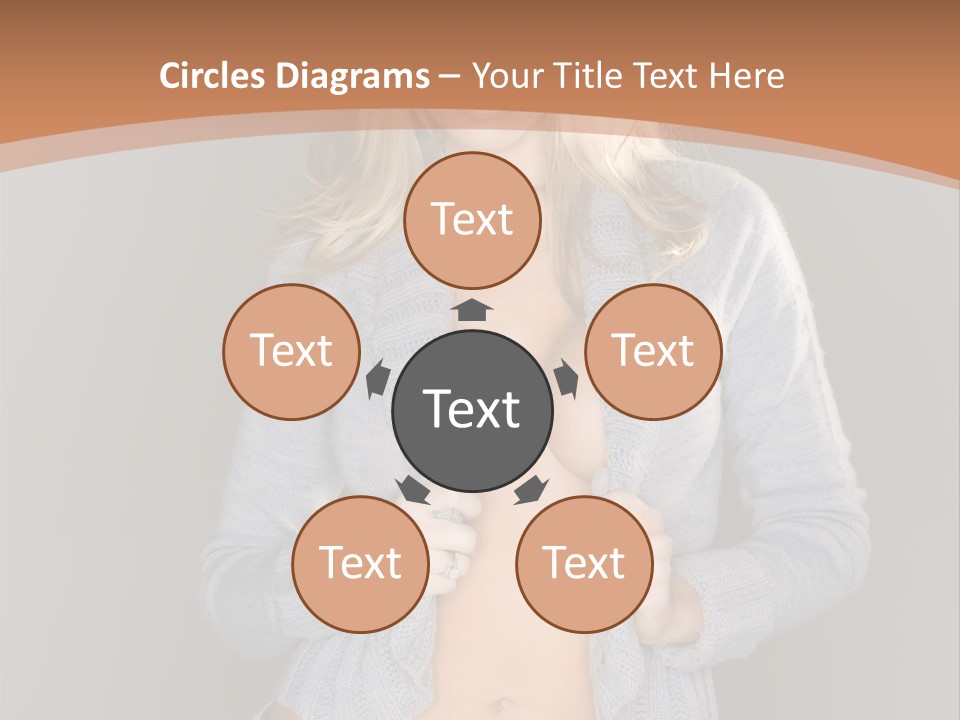 Pretty Sensuality Attractive PowerPoint Template