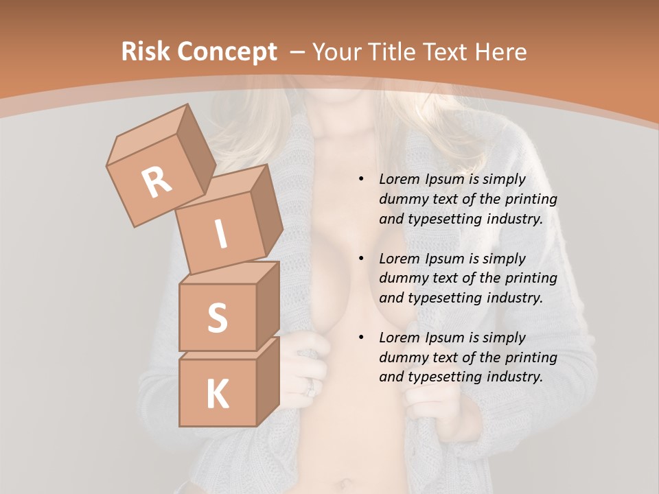 Pretty Sensuality Attractive PowerPoint Template