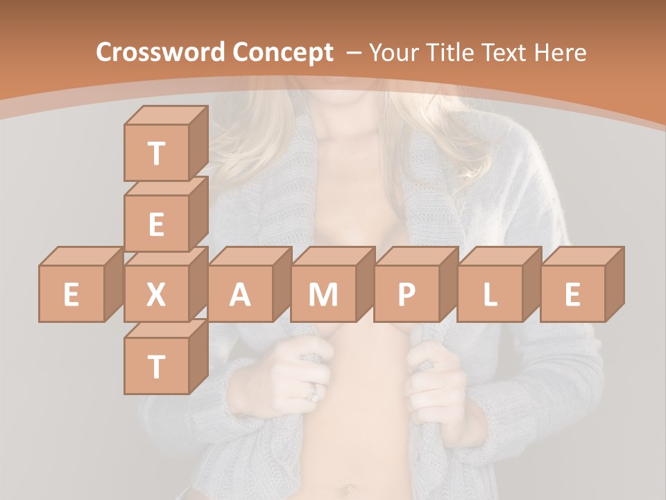 Pretty Sensuality Attractive PowerPoint Template