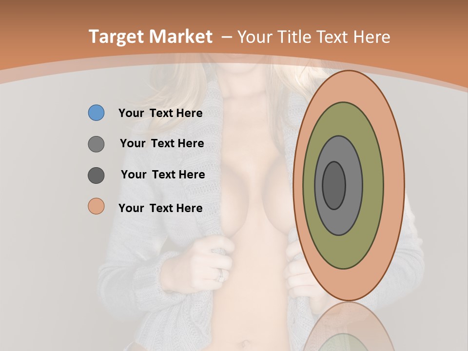 Pretty Sensuality Attractive PowerPoint Template