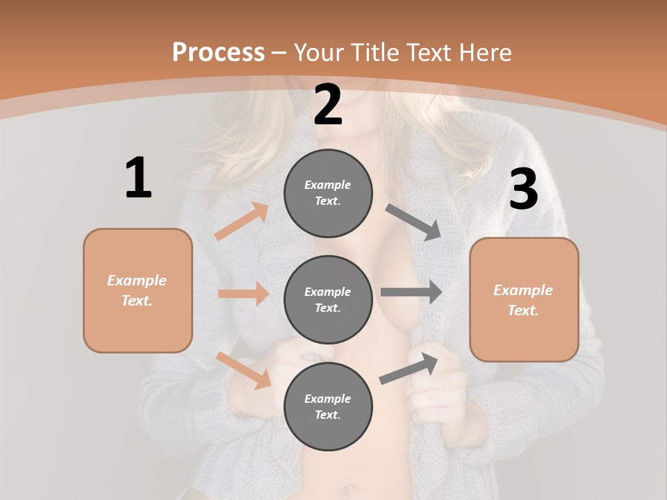 Pretty Sensuality Attractive PowerPoint Template