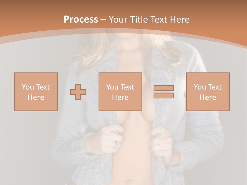 Pretty Sensuality Attractive PowerPoint Template