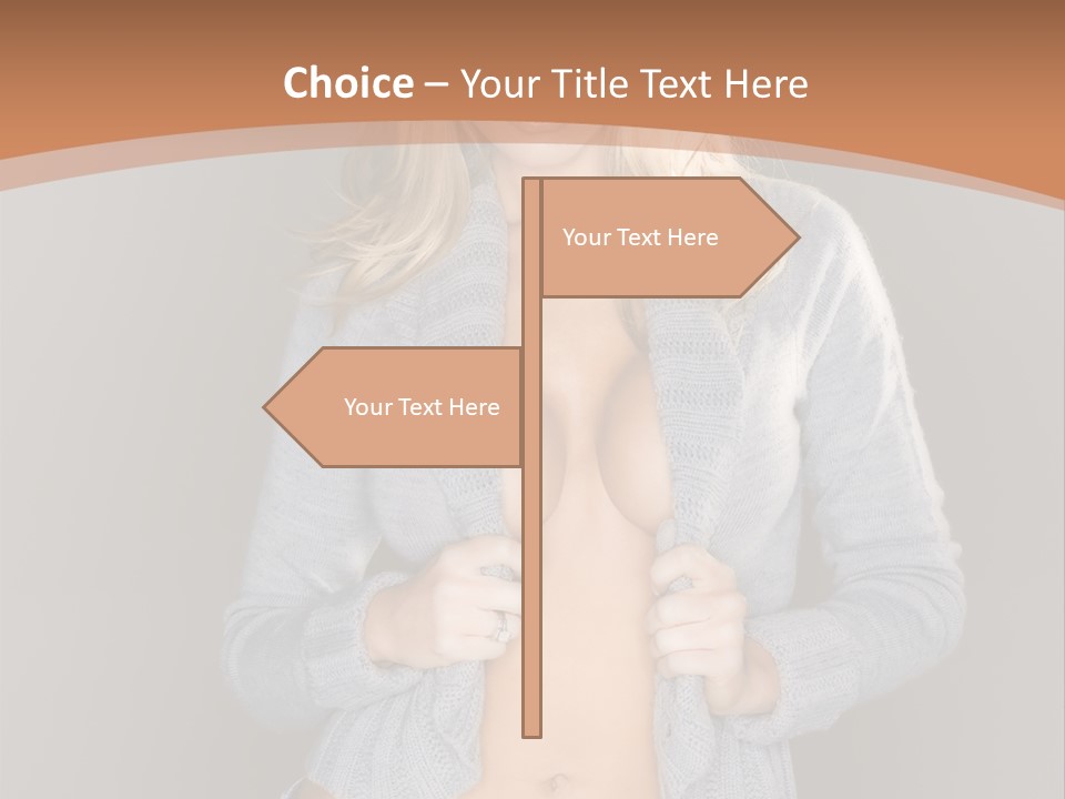 Pretty Sensuality Attractive PowerPoint Template