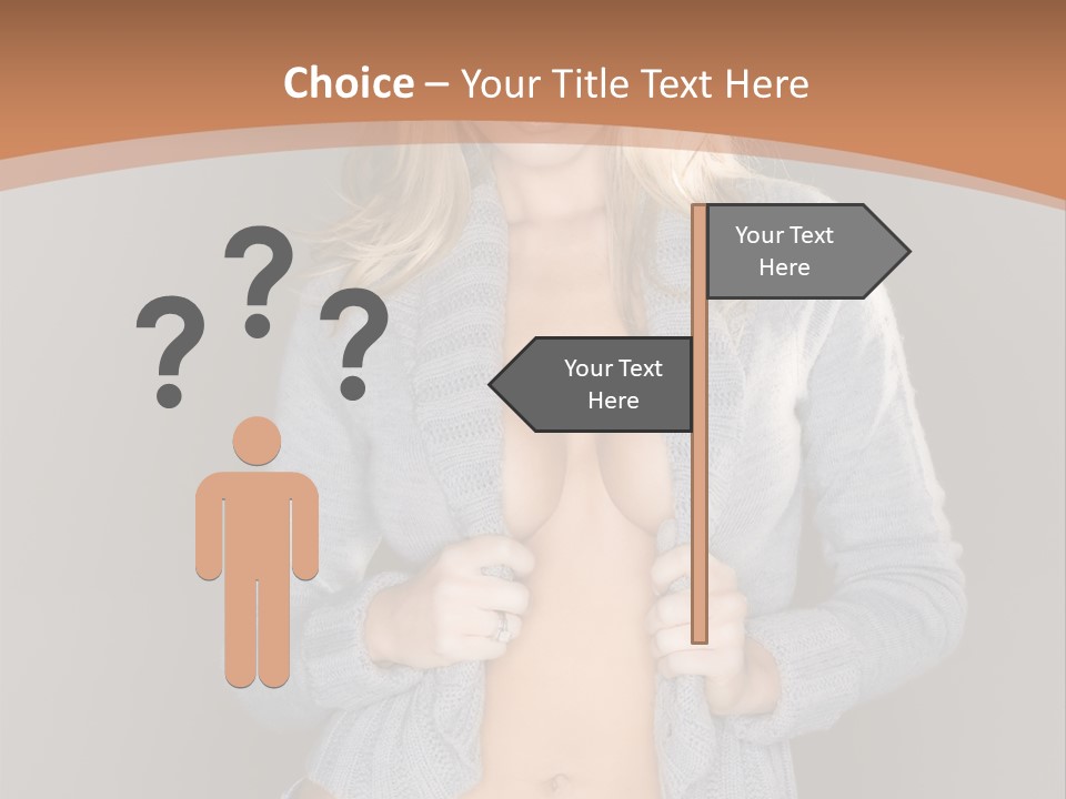 Pretty Sensuality Attractive PowerPoint Template