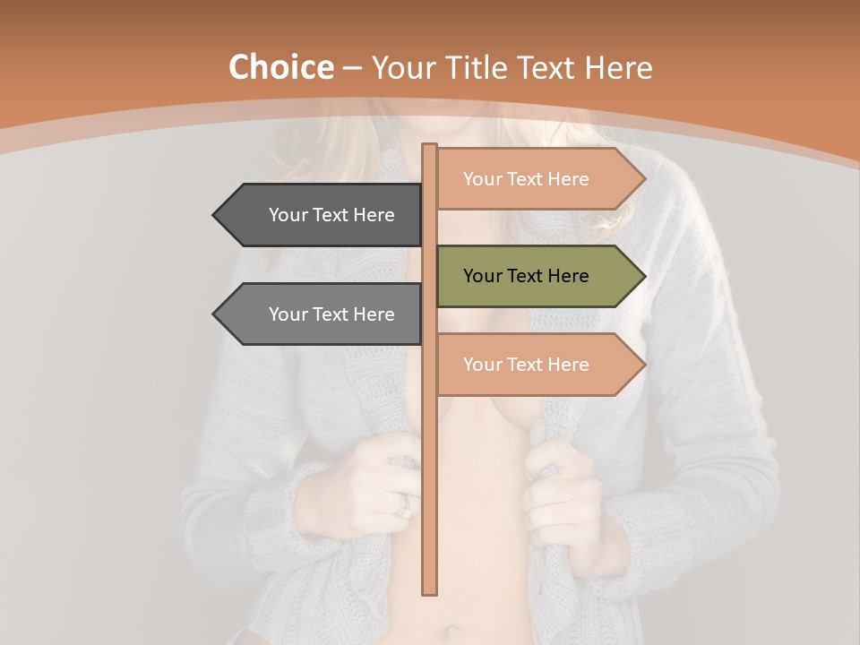 Pretty Sensuality Attractive PowerPoint Template