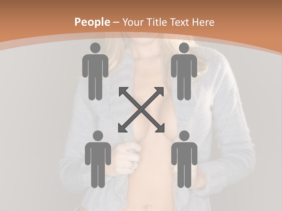 Pretty Sensuality Attractive PowerPoint Template