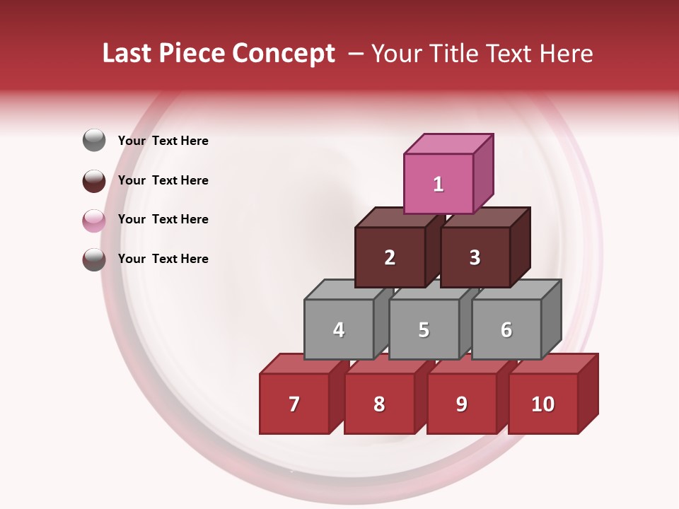 Container Retail Plastic PowerPoint Template