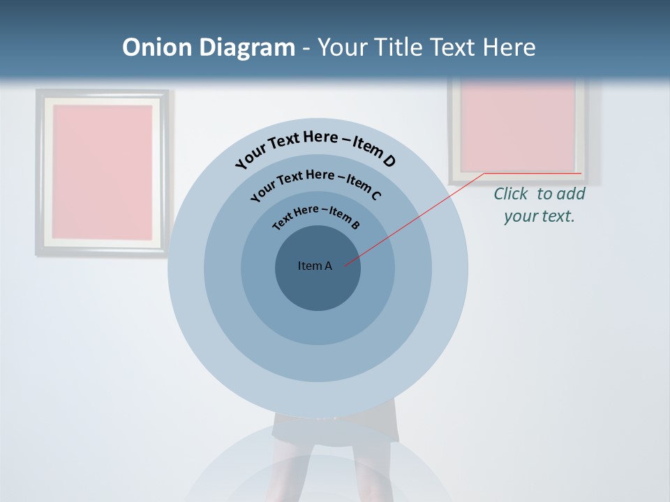 Contemplation Standing Paintings PowerPoint Template