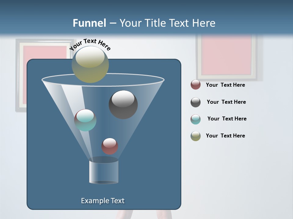 Contemplation Standing Paintings PowerPoint Template
