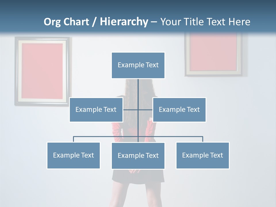 Contemplation Standing Paintings PowerPoint Template