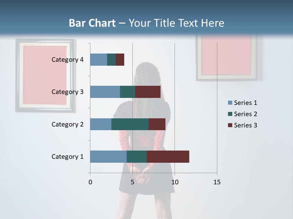Contemplation Standing Paintings PowerPoint Template