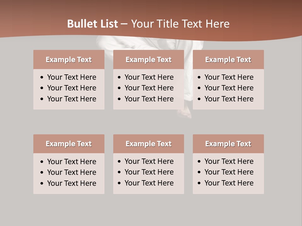 Skill Agility Fight PowerPoint Template
