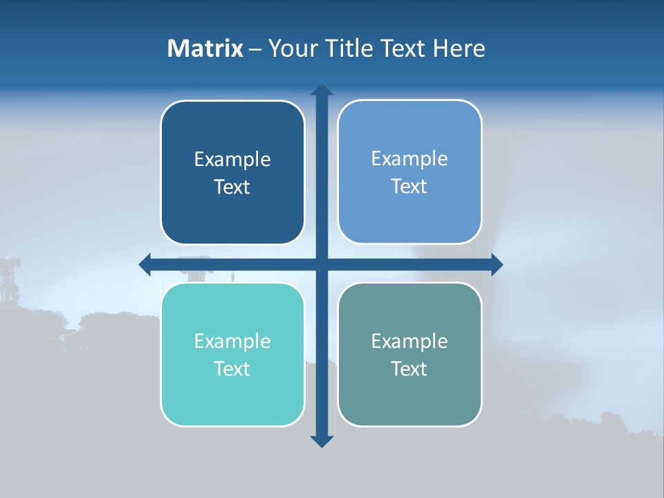Hurricane Catastrophe Weather PowerPoint Template