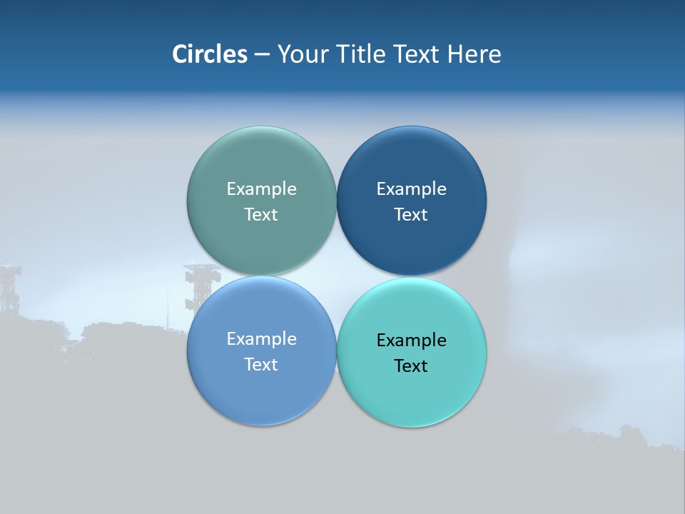 Hurricane Catastrophe Weather PowerPoint Template