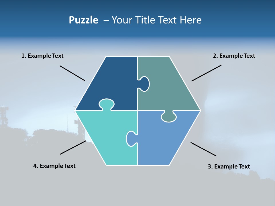 Hurricane Catastrophe Weather PowerPoint Template