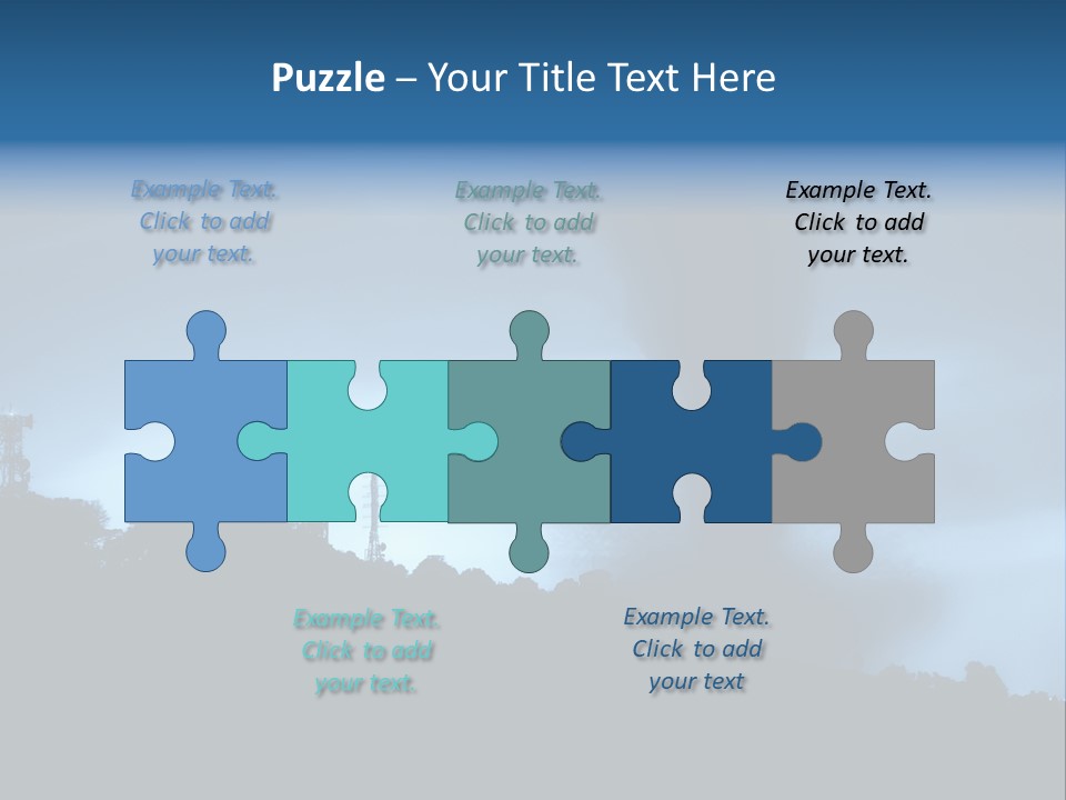 Hurricane Catastrophe Weather PowerPoint Template