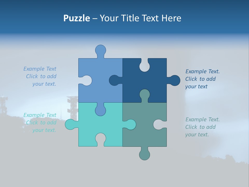 Hurricane Catastrophe Weather PowerPoint Template