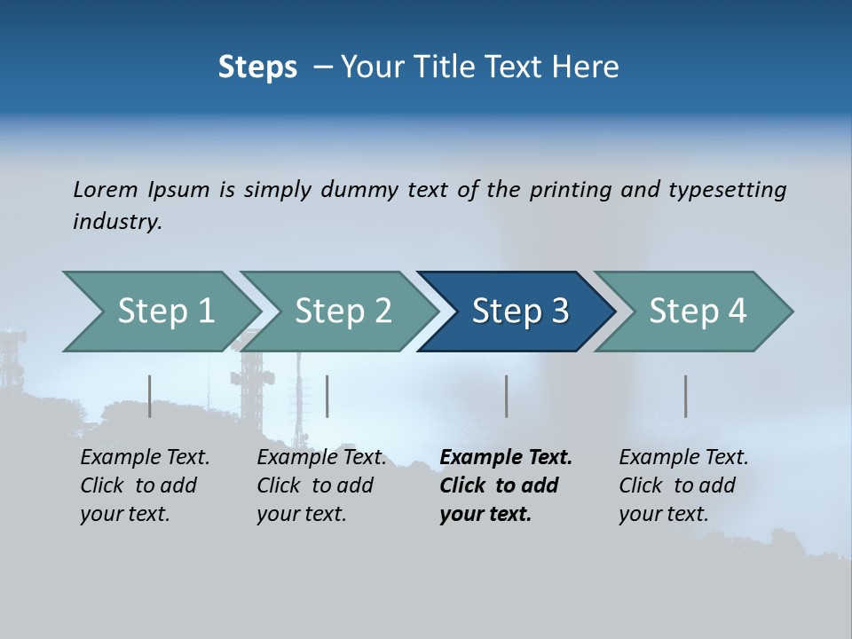 Hurricane Catastrophe Weather PowerPoint Template