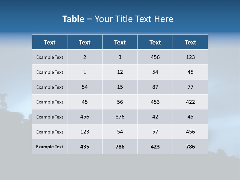 Hurricane Catastrophe Weather PowerPoint Template