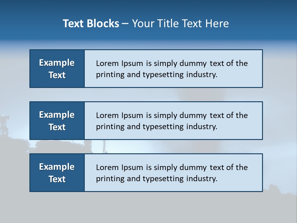 Hurricane Catastrophe Weather PowerPoint Template