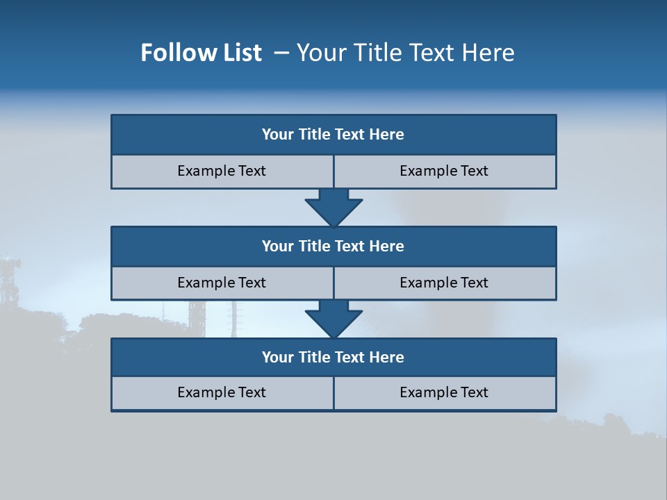 Hurricane Catastrophe Weather PowerPoint Template