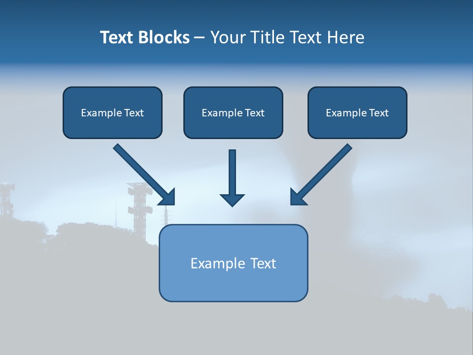 Hurricane Catastrophe Weather PowerPoint Template