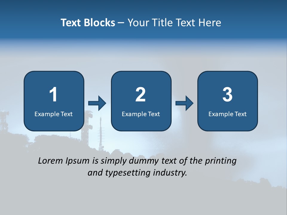 Hurricane Catastrophe Weather PowerPoint Template